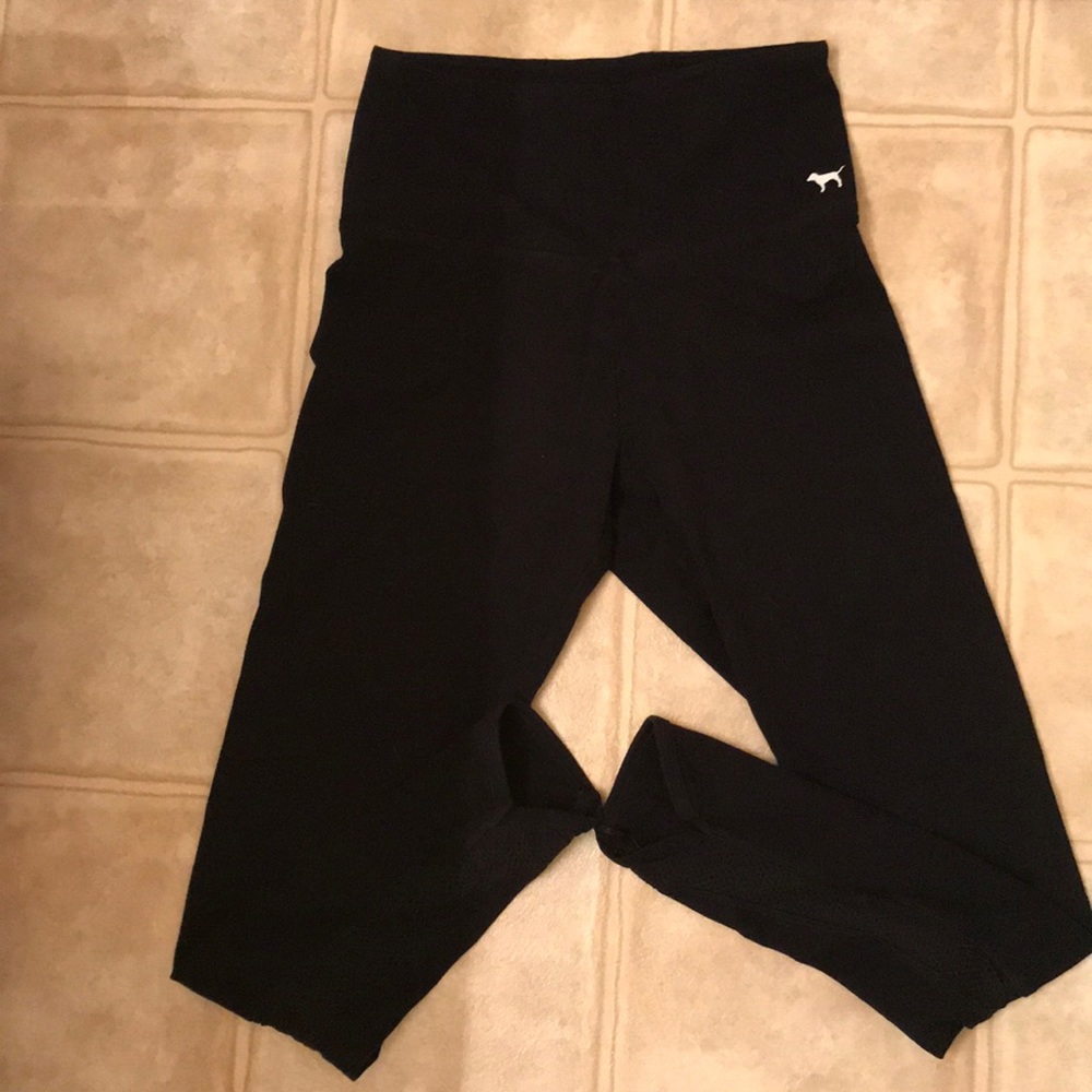 Victoria secret pink mesh cutout leggings